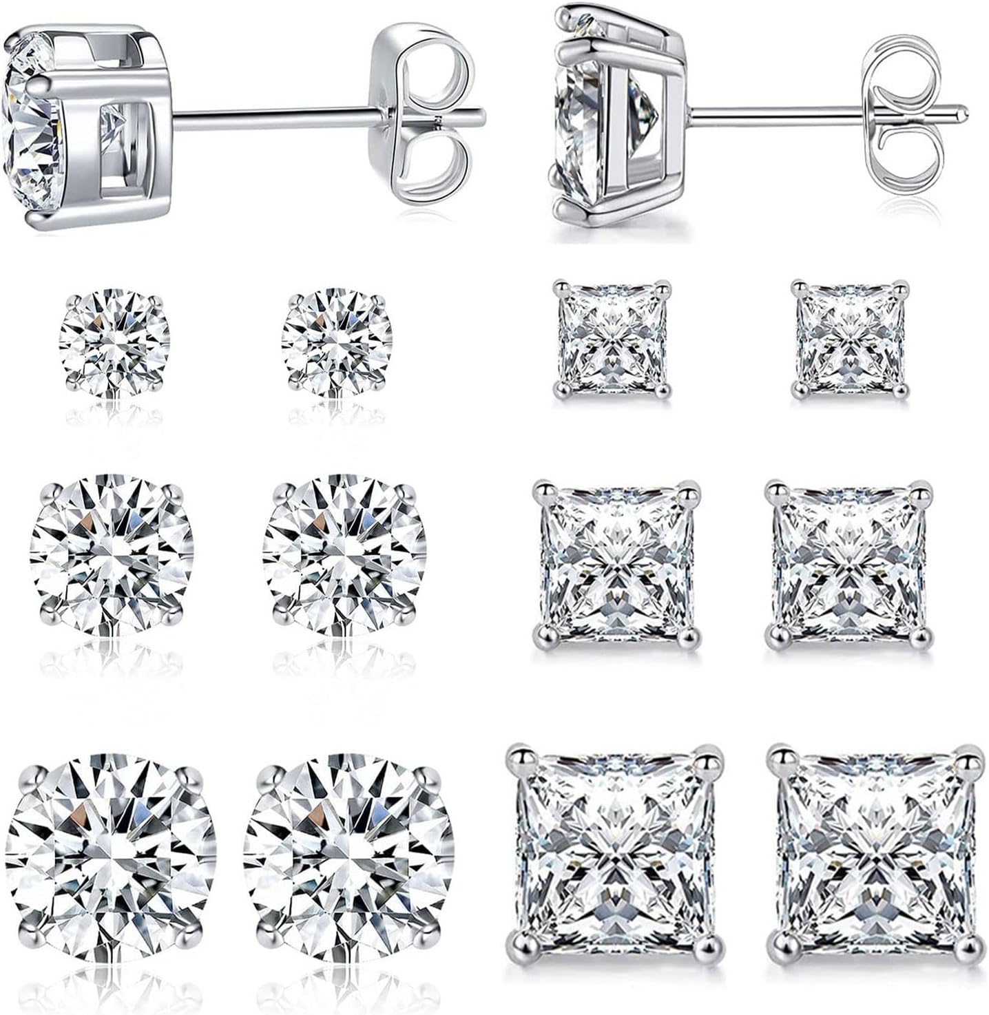 Stylish Sparkle Stud Earrings