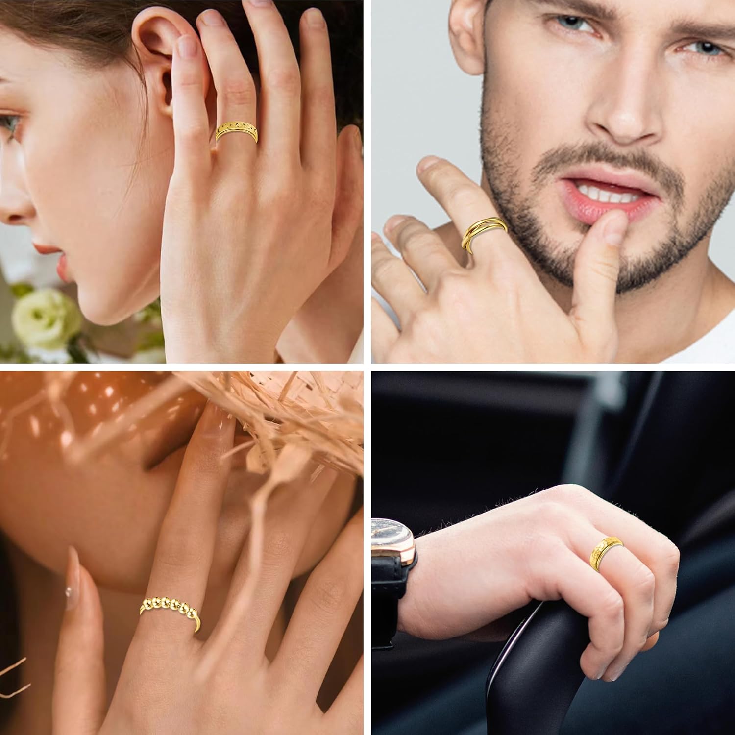 Calming Spinner Rings Set